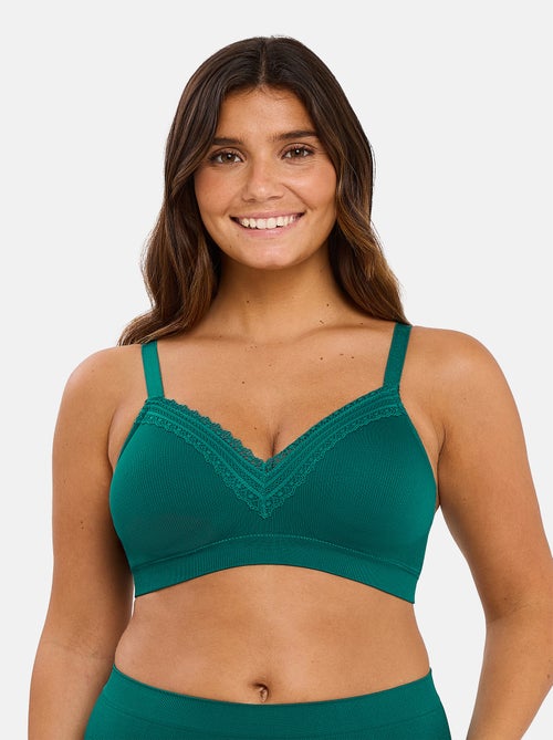 Lot De Deux Brassieres Sans Armatures Agathe Sans Complexe - Kiabi