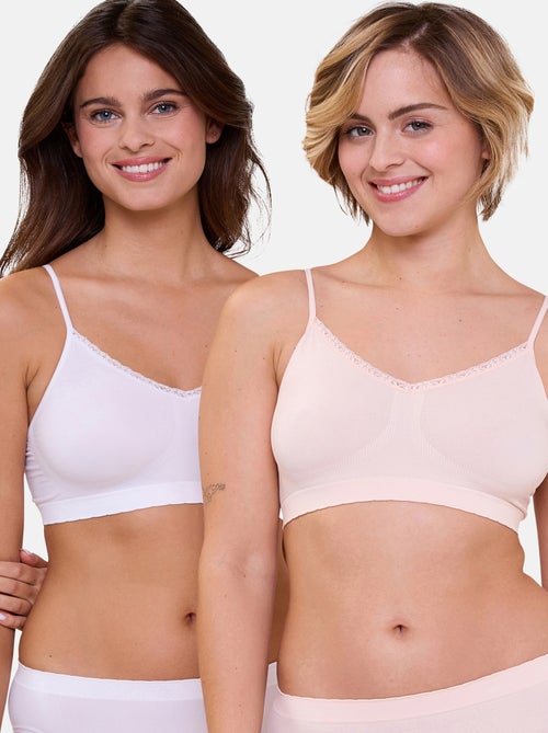 Lot de deux brassières Zen Attitude Billet Doux - Kiabi