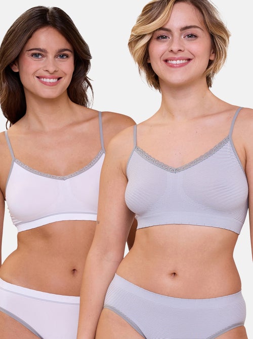 Lot de deux brassières Zen Attitude Billet Doux - Kiabi
