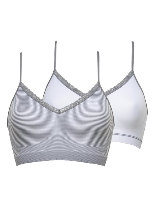 Lot de deux brassières Zen Attitude Billet Doux - Kiabi