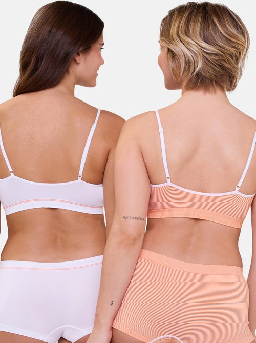 Lot de deux brassières Zen Attitude Billet Doux - Kiabi