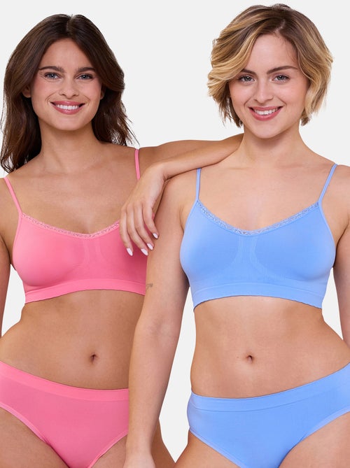 Lot de deux brassières Zen Attitude Billet Doux - Kiabi