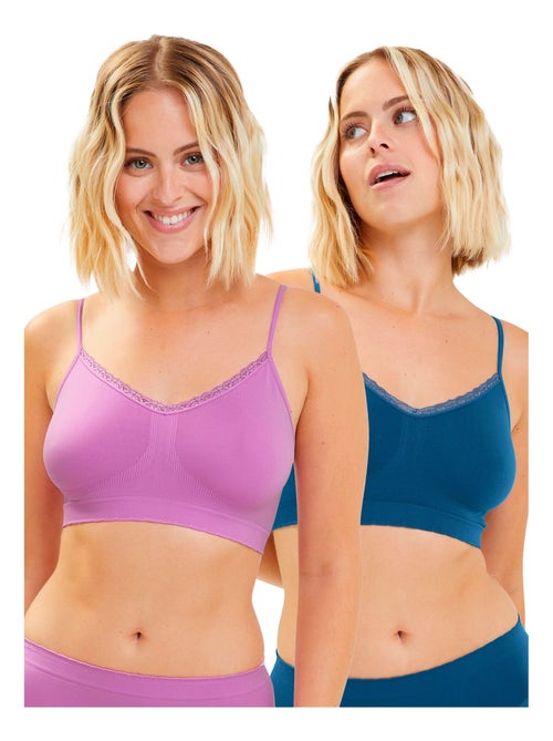 Lot de deux brassières Zen Attitude Billet Doux - Kiabi