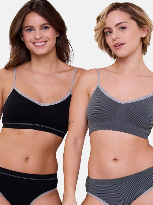 Lot de deux brassières Zen Attitude Billet Doux - Kiabi