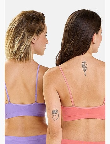 Lot de deux brassières Zen Attitude Billet Doux