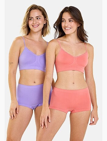 Lot de deux brassières Zen Attitude Billet Doux