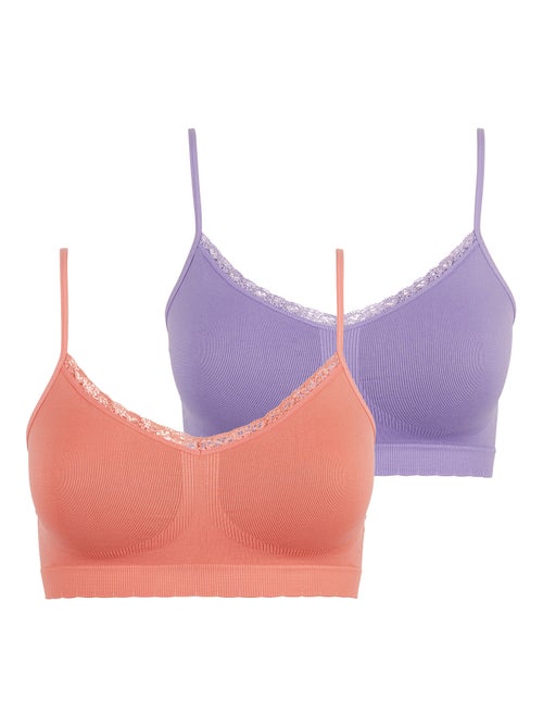 Lot de deux brassières Zen Attitude Billet Doux - Kiabi