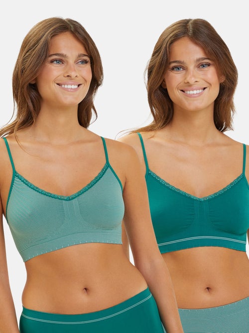 Lot de deux brassières Zen Attitude Billet Doux - Kiabi