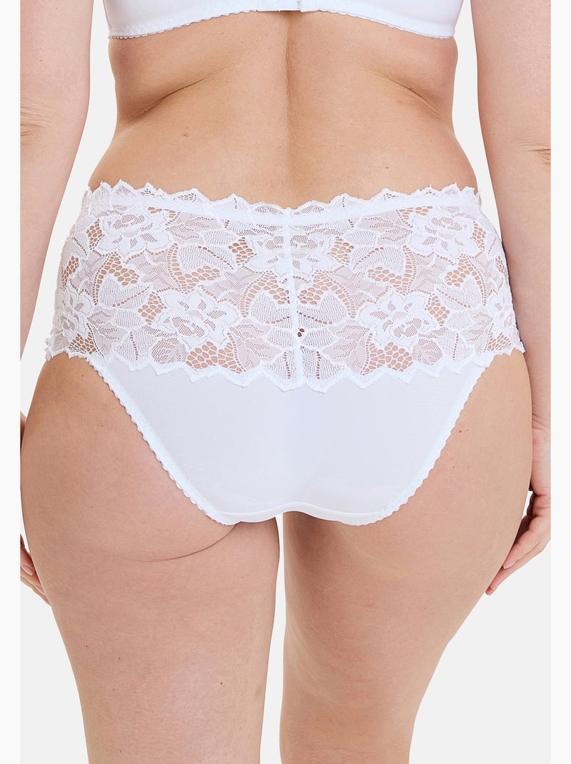 Lot de deux culottes arum sans complexe Beige/Blanc - Kiabi