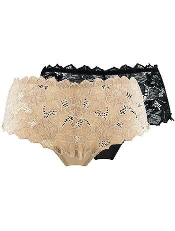 Lot de deux culottes arum sans complexe lingerie