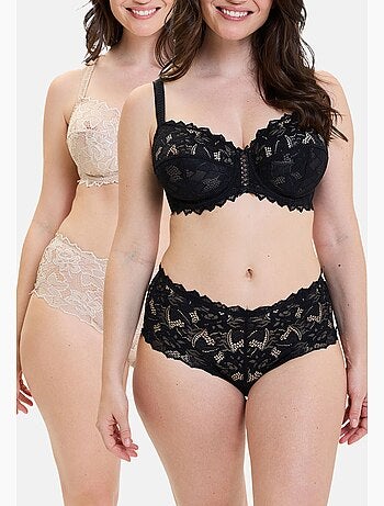 Lot de deux culottes arum sans complexe lingerie