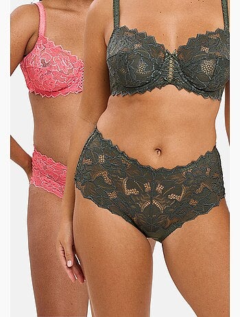 Lot de deux culottes arum sans complexe lingerie