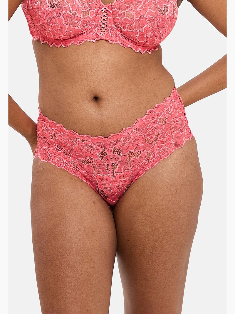 Lot de deux culottes Arum Sans Complexe Rose/Vert - Kiabi
