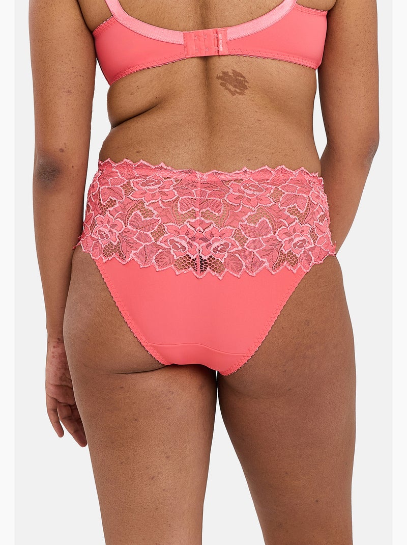 Lot de deux culottes Arum Sans Complexe Rose/Vert - Kiabi