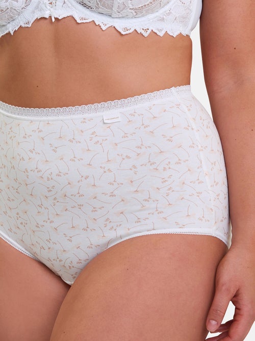 Lot de deux culottes Classique Coton B Sans Complexe - Kiabi