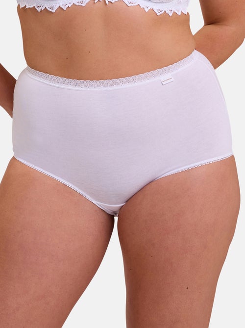 Lot de deux culottes Classique Coton B Sans Complexe - Kiabi