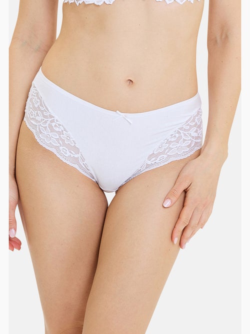 Lot de deux culottes Duo Douceur Coton Sans Complexe - Kiabi