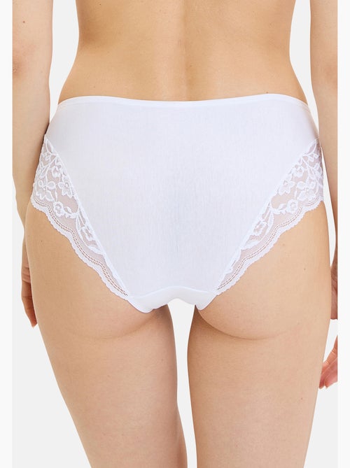 Lot de deux culottes Duo Douceur Coton Sans Complexe - Kiabi