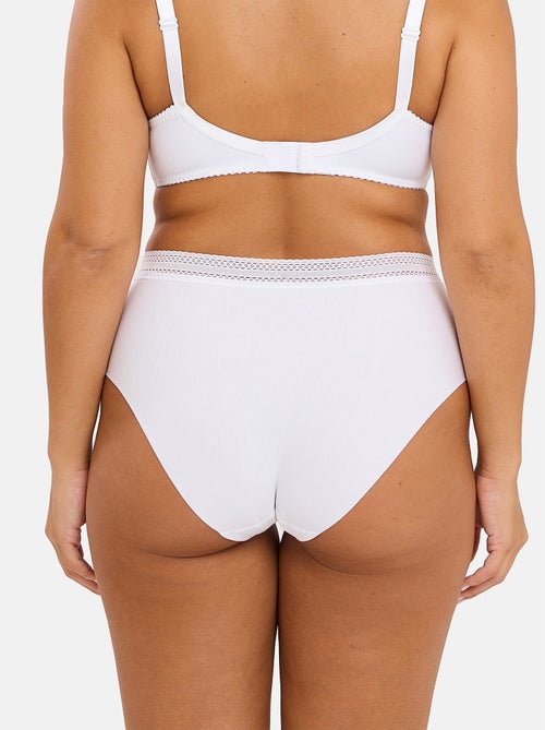Lot de deux culottes Invisible Coton Sans Complexe - Kiabi