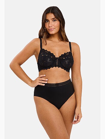 Lot de deux culottes invisible coton sans complexe