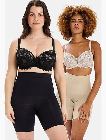 Lot de deux pantys Slimmers Sans Complexe