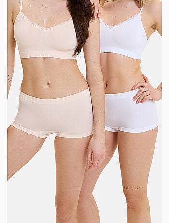 Lot de deux shorties Zen Attitude Billet Doux