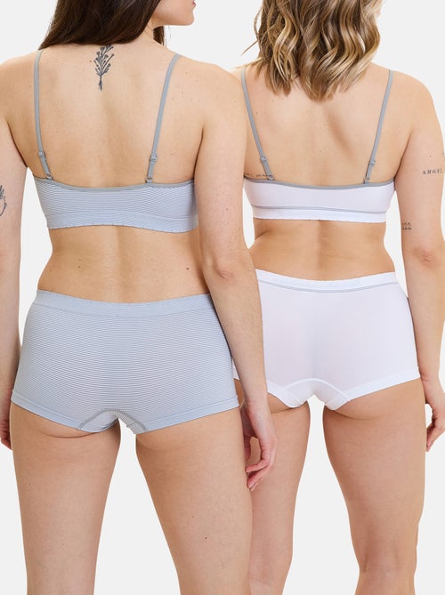 Lot de deux shorties Zen Attitude Billet Doux - Kiabi