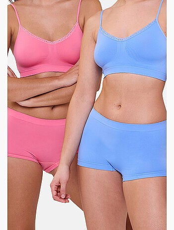 Lot de deux shorties Zen Attitude Billet Doux