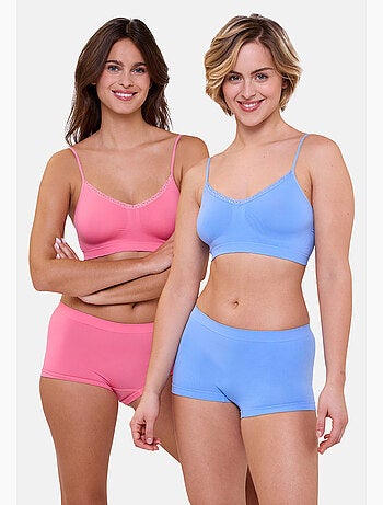 Lot de deux shorties Zen Attitude Billet Doux
