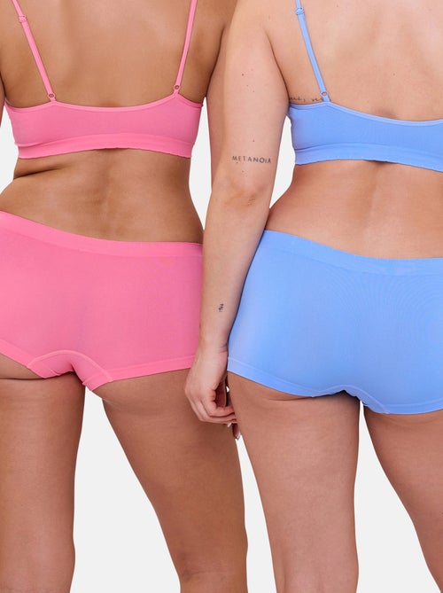 Lot de deux shorties Zen Attitude Billet Doux - Kiabi