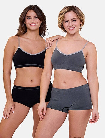 Lot de deux shorties Zen Attitude Billet Doux