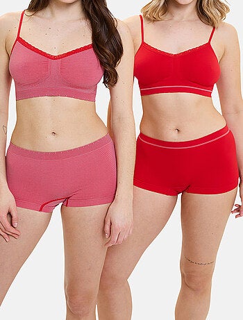 Lot de deux shorties Zen Attitude Billet Doux