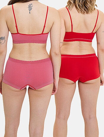 Lot de deux shorties Zen Attitude Billet Doux