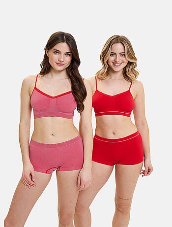 Lot de deux shorties Zen Attitude Billet Doux