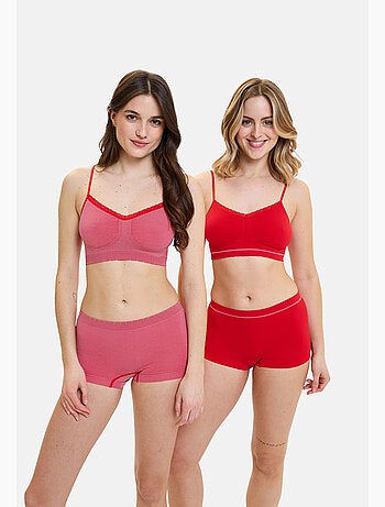Lot de deux shorties zen attitude billet doux