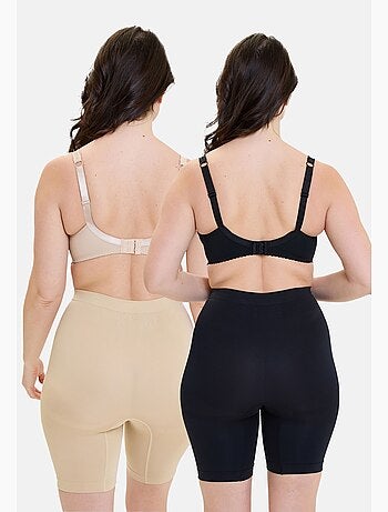 Lot de deux shorts anti-frottement slimmers sans complexe lingerie