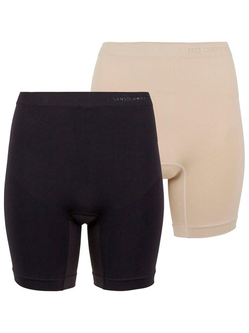 Lot De Deux Shorts Anti-frottement Slimmers Sans Complexe - Kiabi