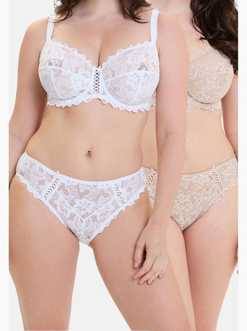 Lot de deux slips arum sans complexe - Kiabi