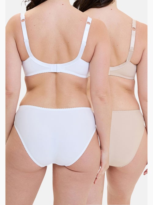 Lot de deux slips arum sans complexe - Kiabi