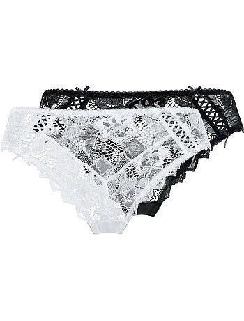 Lot de deux slips arum sans complexe lingerie