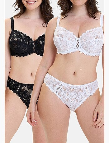 Lot de deux slips arum sans complexe lingerie
