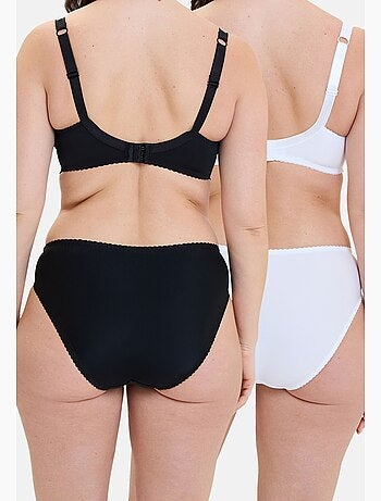 Lot de deux slips arum sans complexe lingerie