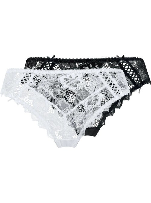 Lot de deux slips arum sans complexe lingerie - Kiabi