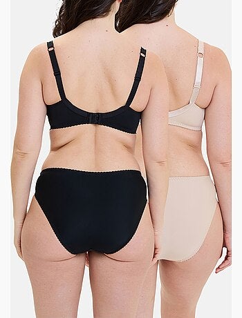 Lot de deux slips arum sans complexe lingerie