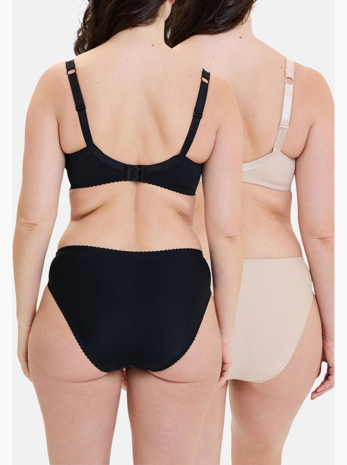 Lot de deux slips arum sans complexe lingerie - Kiabi