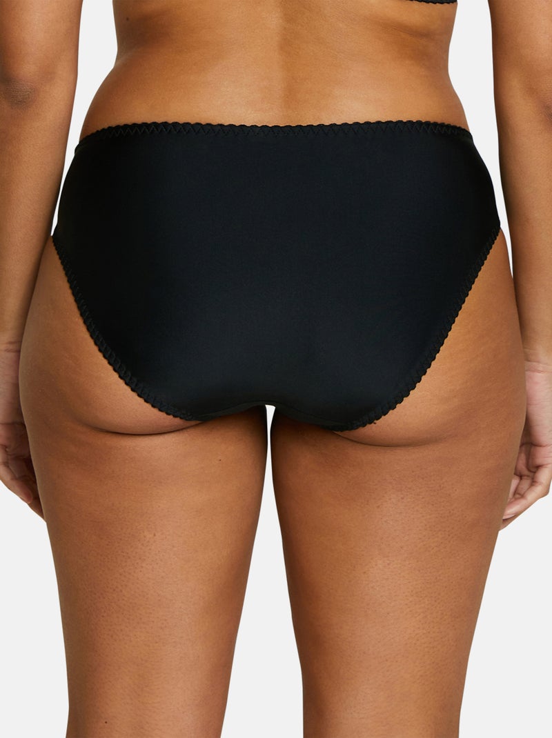 Lot De Deux Slips Arum Sans Complexe Noir Beige - Kiabi