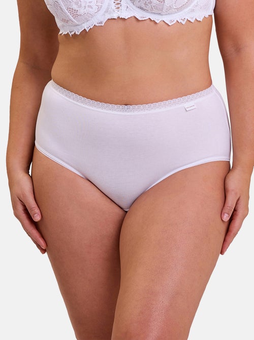 Lot de deux slips Classique Coton B Sans Complexe - Kiabi