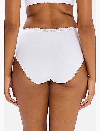 Lot de deux slips classique coton b sans complexe lingerie