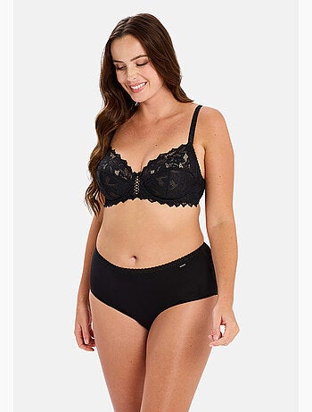 Lot de deux slips classique coton b sans complexe lingerie