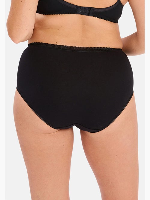 Lot de deux slips Classique Coton B Sans Complexe - Kiabi Lot de deux slips Classique Coton B Sans Complexe - Kiabi